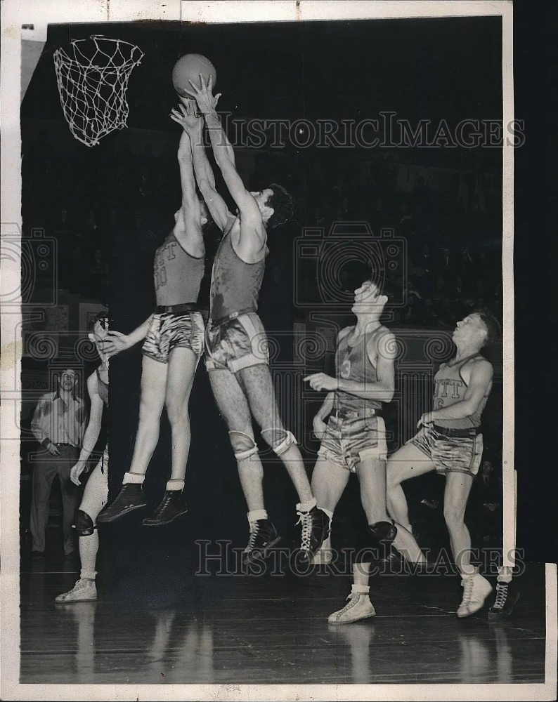 1938 Press Photo Bloom and Henderson of Temple, Scherer and Scott of Pittsburgh