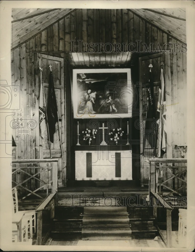 1928 Press Photo The Restored Mission Church of St Michael, Tokynton, Wembley