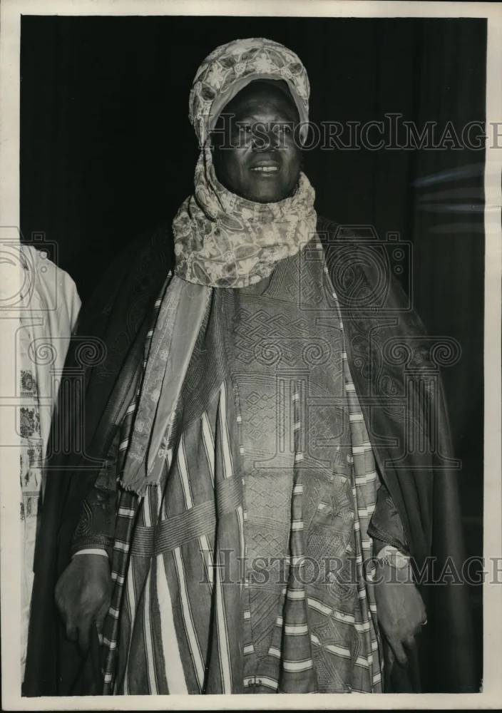 1961 Press Photo Northern Nigerian Premier receives Knighthood