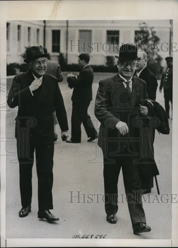1938 Press Photo Geneva Switzerland M Motta Pres.at the League of Nations
