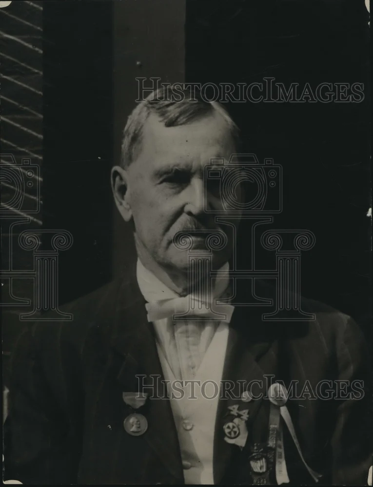 1922 Press Photo E.J. Babcock, 1 of the best known men in the State Dept