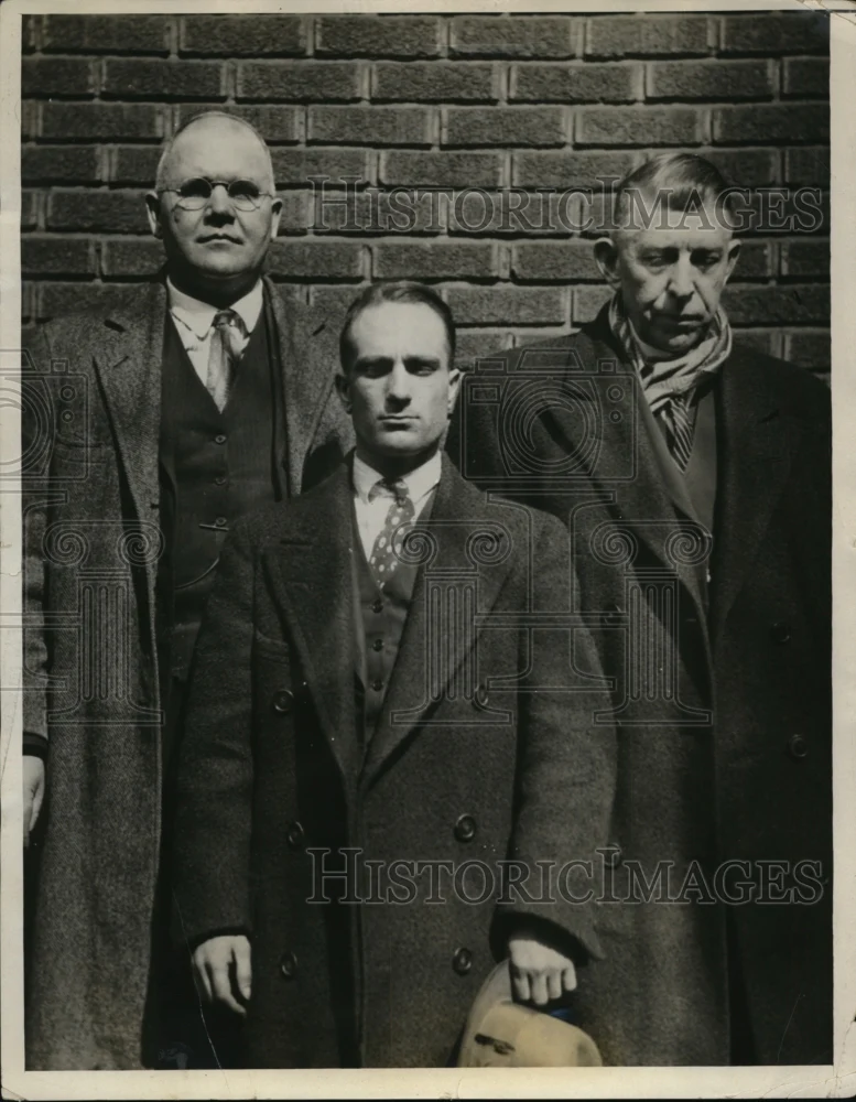 1932 Press Photo John DeMarco Niles Ohio kidnapper of J DeJute