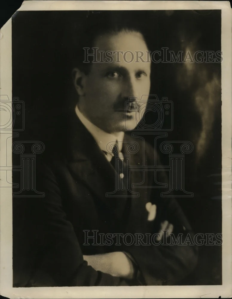 1926 Press Photo Alfred C Bassom noted NY architect