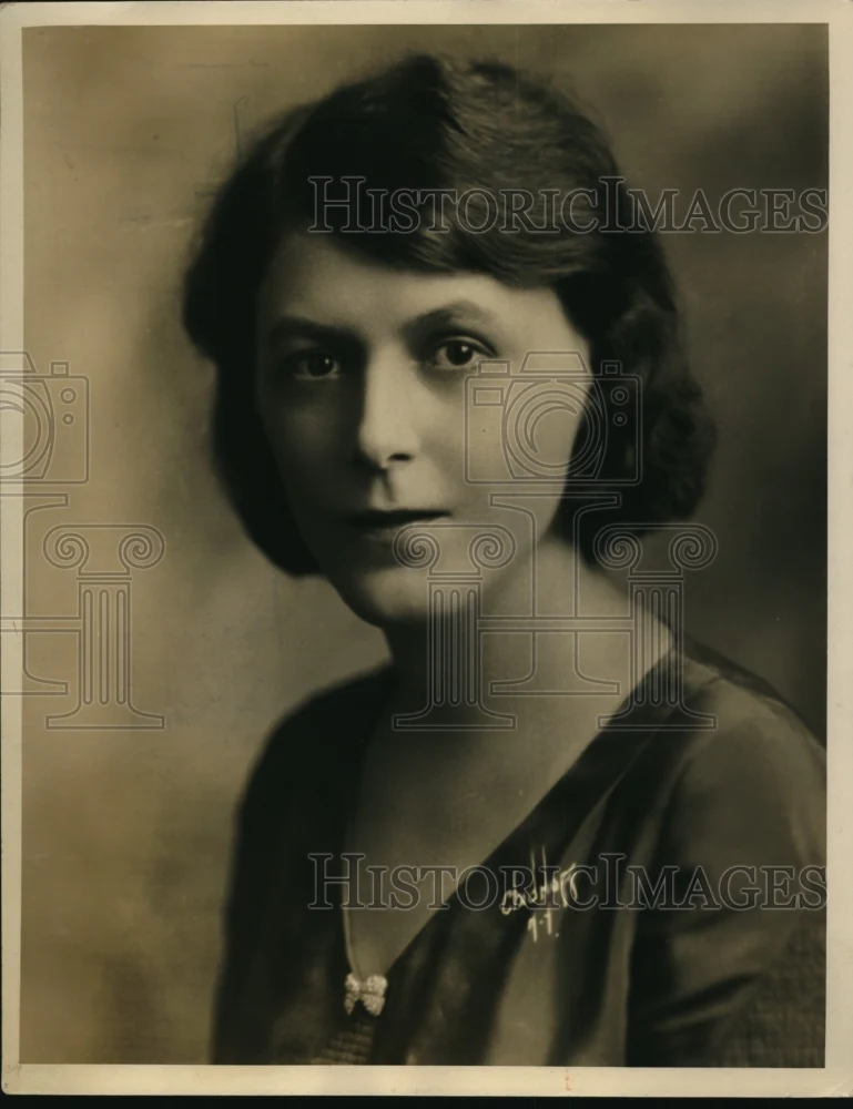 1931 Press Photo Mrs Catherine Friend Chairman of National Comm Recognition Wome