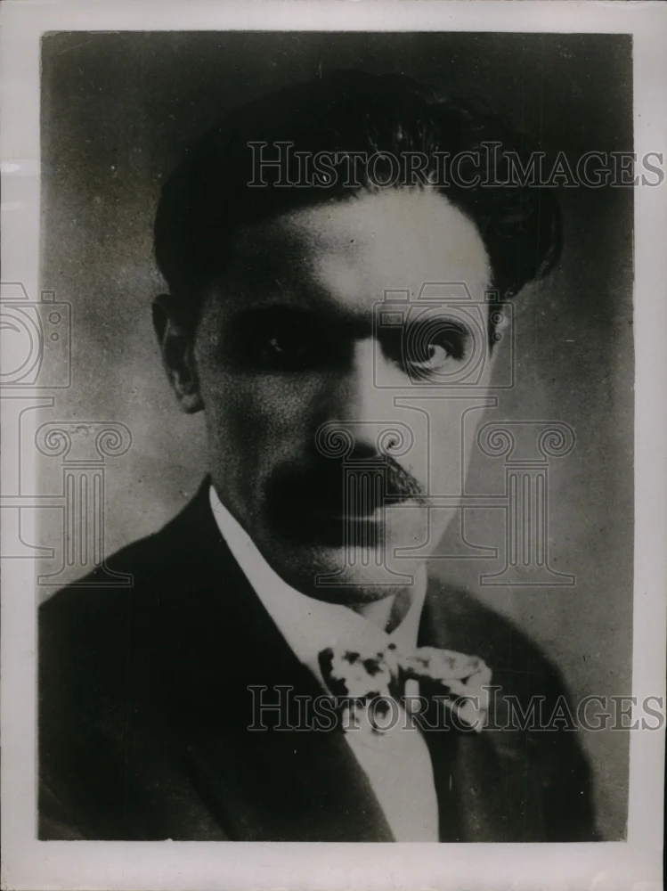 1932 Press Photo M Staniow Member of Bulgarian Cabinet