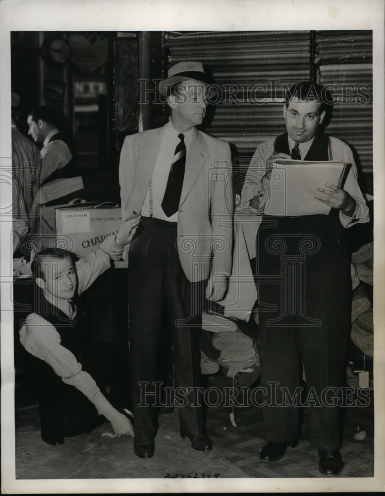 1938 Press Photo Actor Lee Tracy in Idiot's Delight London Production