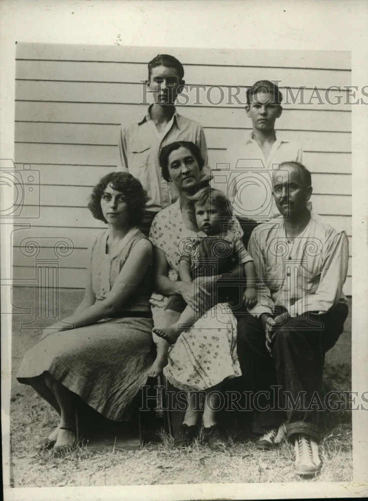 1929 Press Photo Church of Divine Sentence of Joshua Claim 2 Year Old 2nd Messia