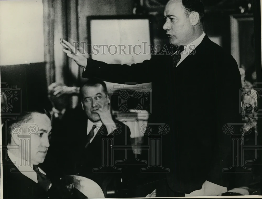 1931 Press Photo Mayor Ray T Miller of Cleveland Ohio
