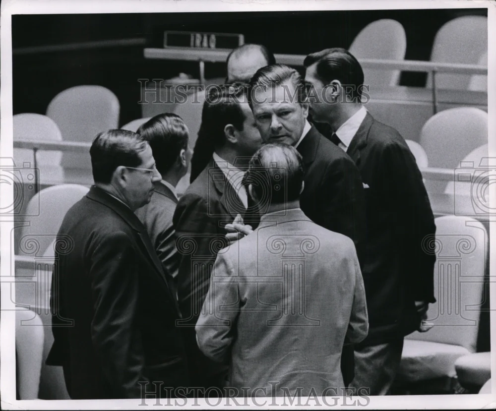 1954 Press Photo Ambassador Henry Cabot Jr of US To United Nations