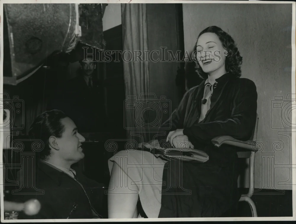 1939 Press Photo Students Rehearsing at Italy Movie School - ney15311