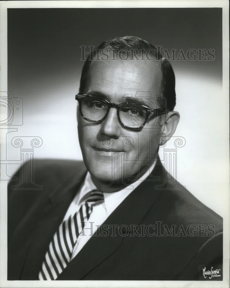 1968 Press Photo William T Branham Executive of Field Enterprises Inc