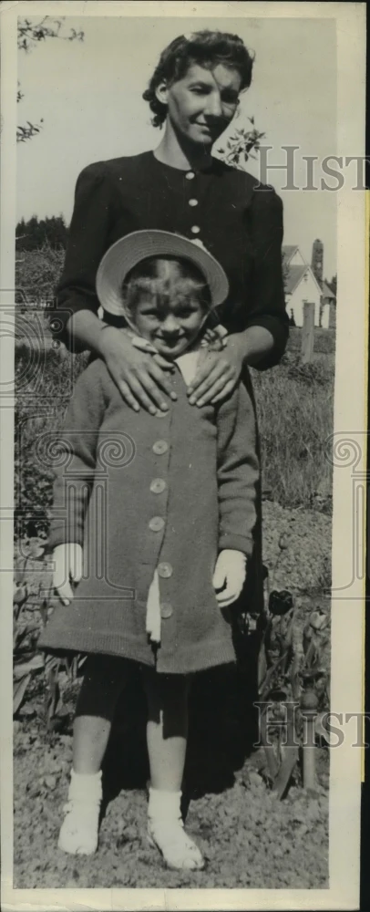 1943 Press Photo Martha Gurney, mother of newborn stolen from Albany hospital