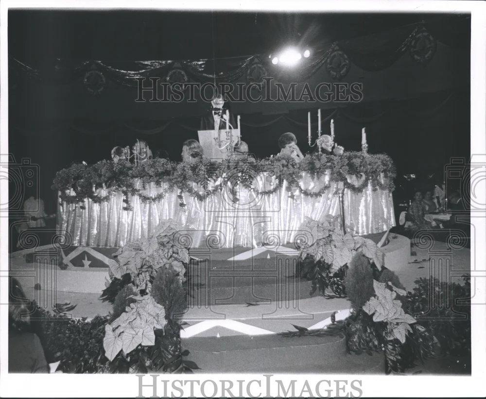 1971 Press Photo Louisiana Congress Chamber of Commerce Appreciation Banquet
