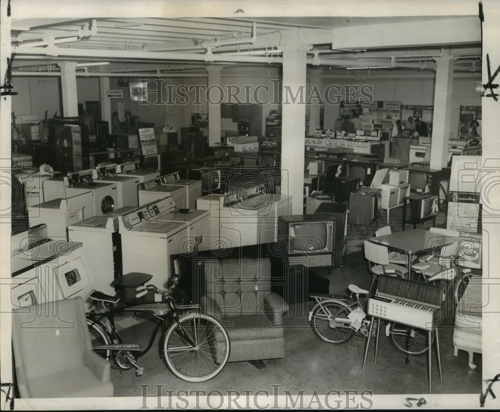 1959 Press Photo Comeaux's Appliances new store at 4640 S. Carrolton