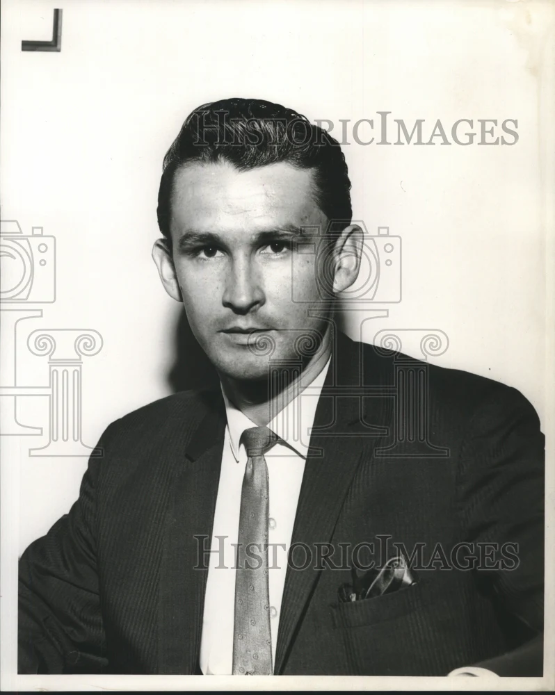 1967 Press Photo A. Dufrene, St. Charles Parish Clerk of Court - noa91049