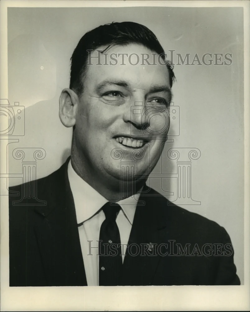 1963 Press Photo Coy Faucheux, president-elect of Harahan Sportsman Association