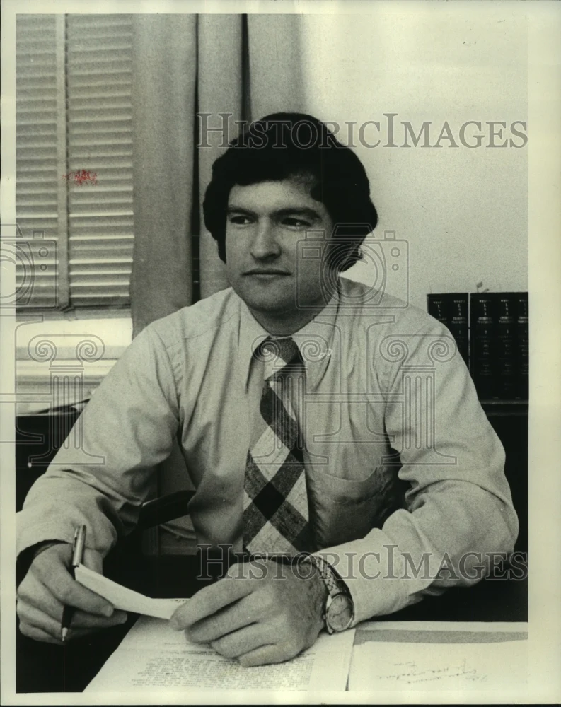 1975 Press Photo Michael Ellis, former chief of trial division in Orleans Parish