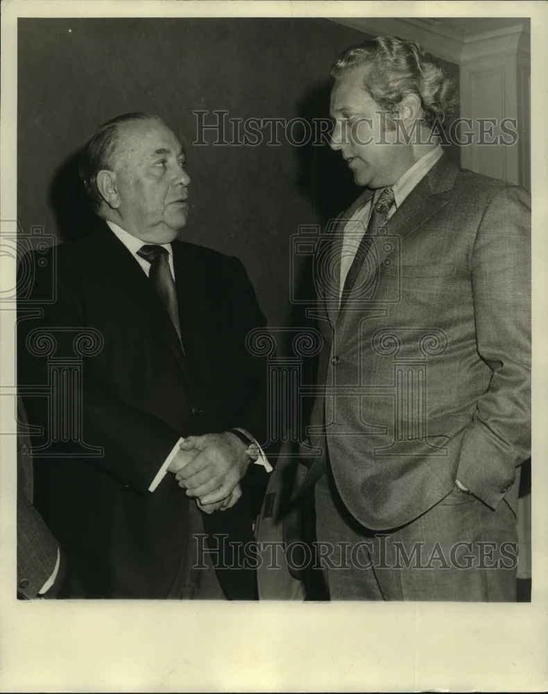 1971 Press Photo New Orleans Mayor Moon Landrieu. - nob04580