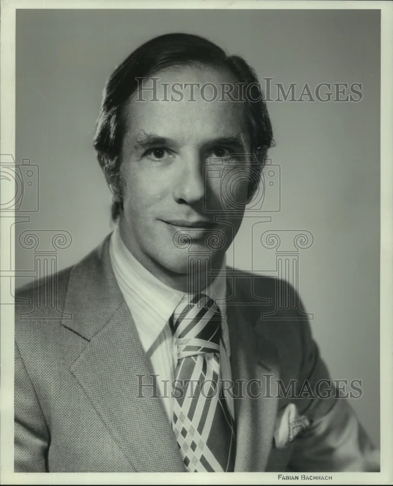 1972 Press Photo Dr. Paul A. Fabry, Managing Director of International House.
