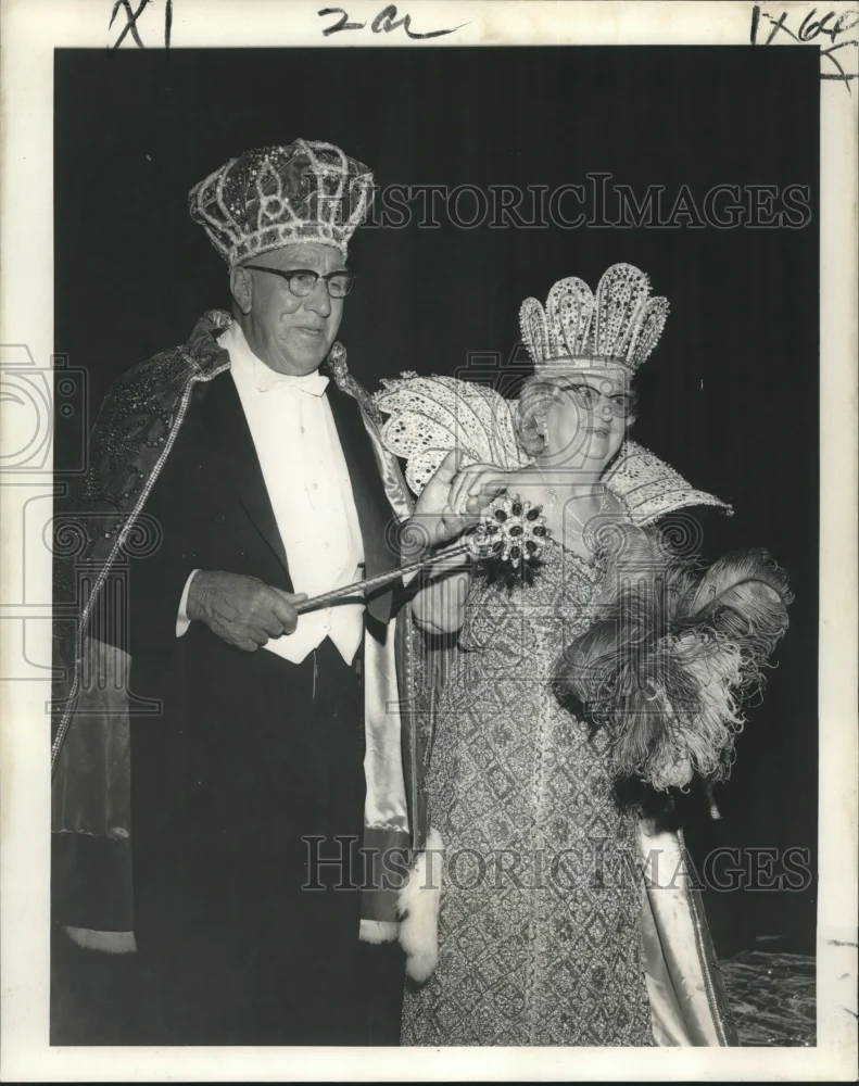 1970 Press Photo New Orleans Recreation Department Golden Age Club Krewe of GANO