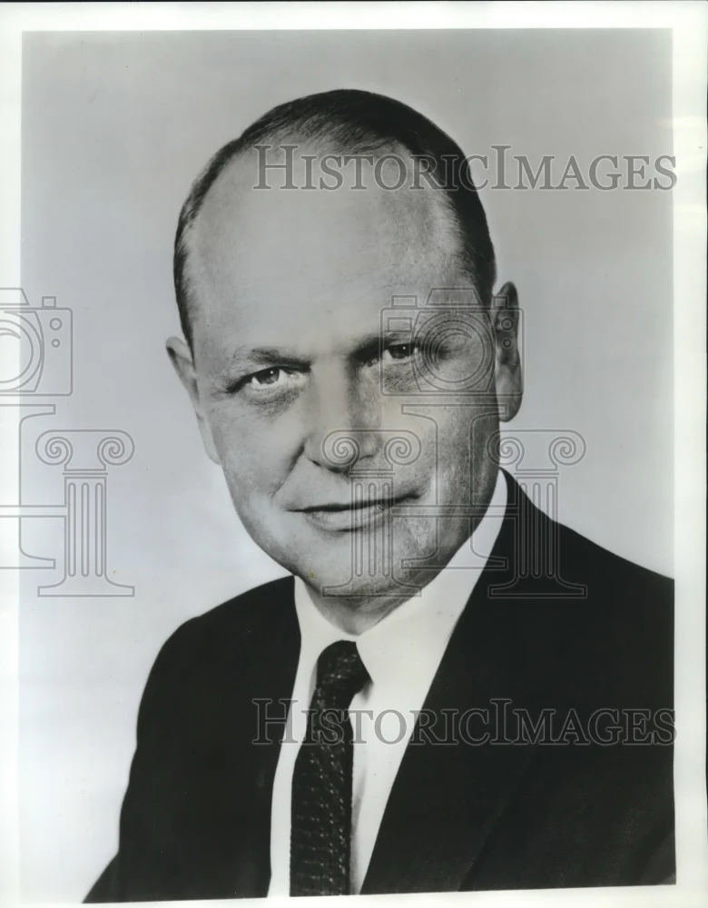 1968 Press Photo Harold Gray new Chairman & Chief Executive of Pan World Airways