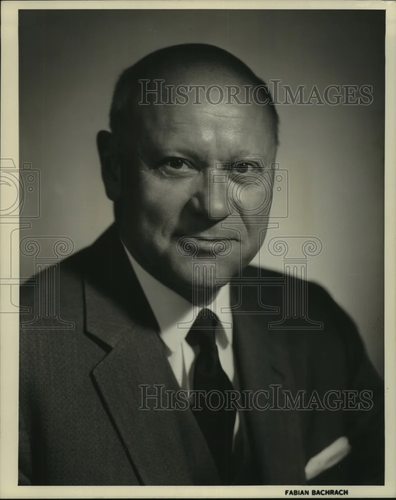 1965 Press Photo Executive M.L. Haider, Chairman of Board Standard Oil Company
