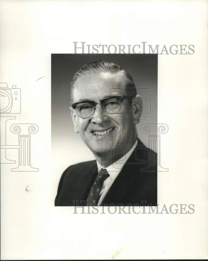 1966 Press Photo William F. Hoerner, vice-president of Hunt Foods in Fullerton