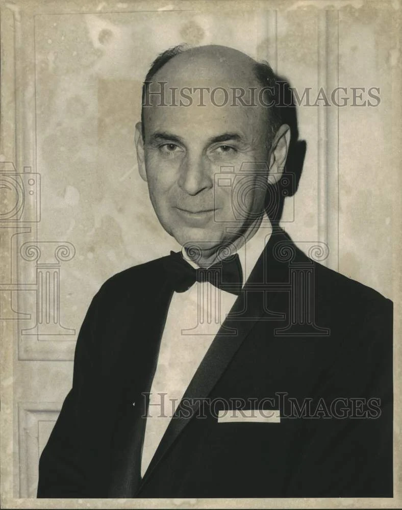 1971 Press Photo James D. Hittle Jr at Louisiana Historical Society banquet