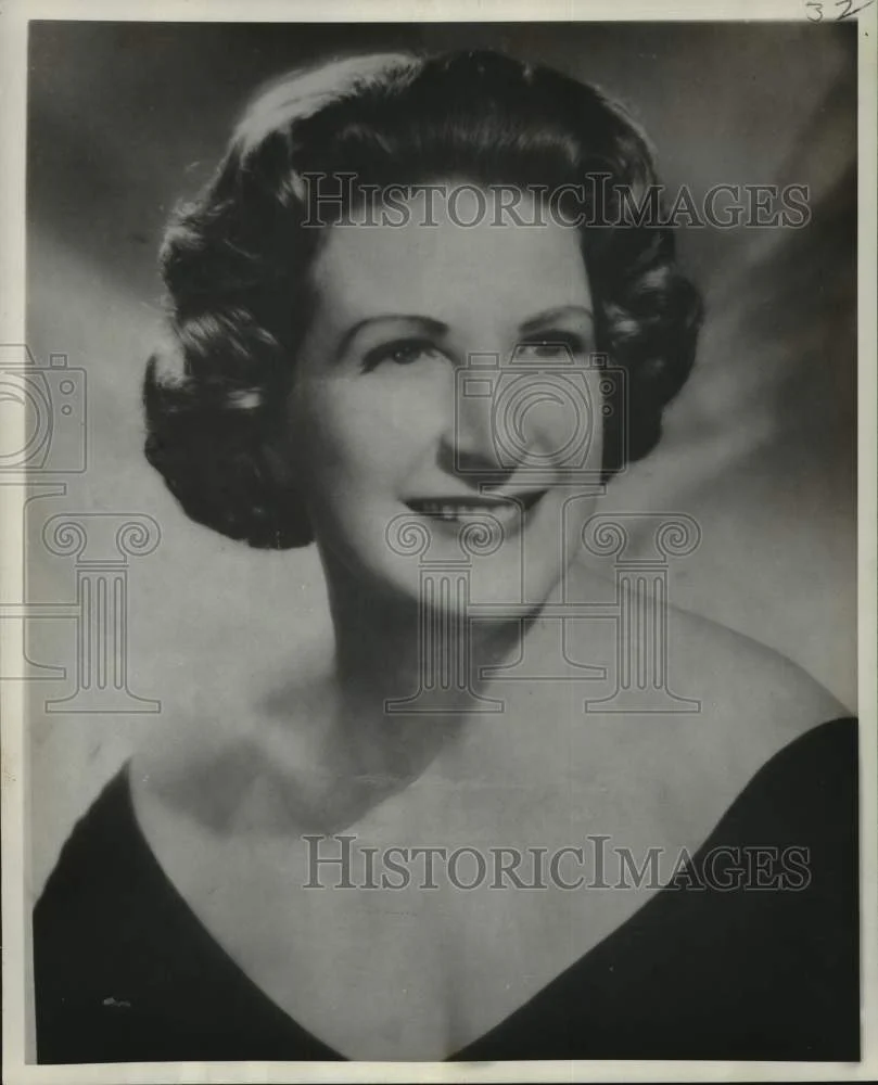 1958 Press Photo Mezzo-Soprano Ruth Kobart To Appear At Jewish Community Center