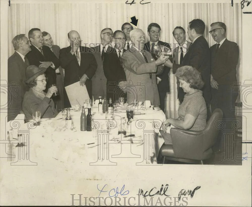 1969 Press Photo Harold P. McCall, retired associate editor of Times-Picayune