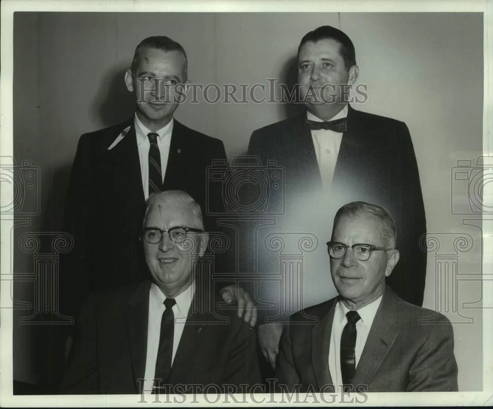 1966 Press Photo Dr. Louis Monte, President, Kiwanis Foundation, New Orleans