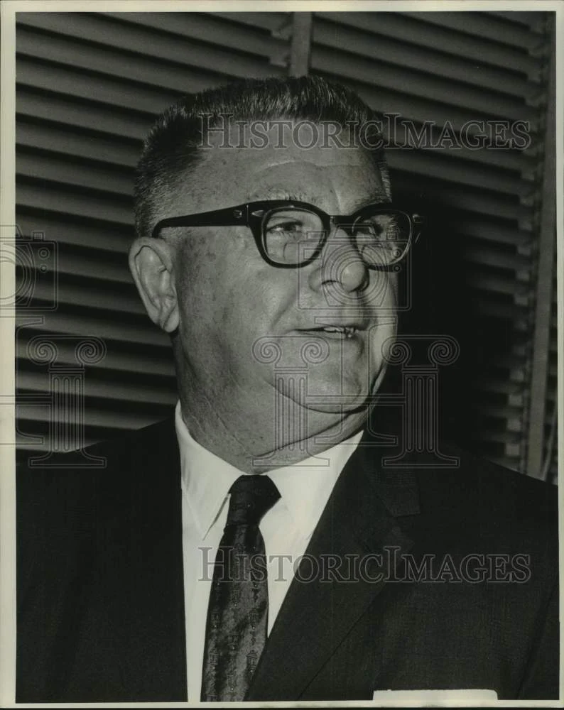 1967 Press Photo Frank Meydrich, president of Louisiana Supermarkets Association