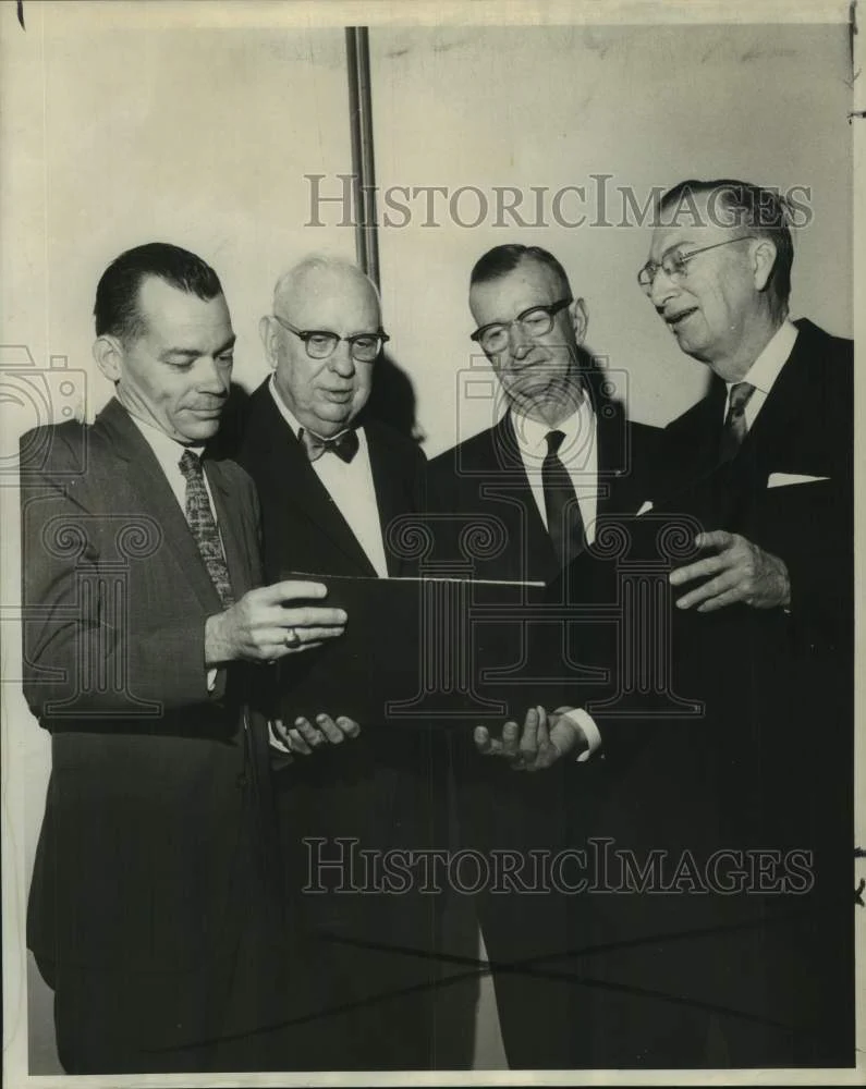 1969 Press Photo Louisiana Civil Service League awards luncheon at Royal Orleans