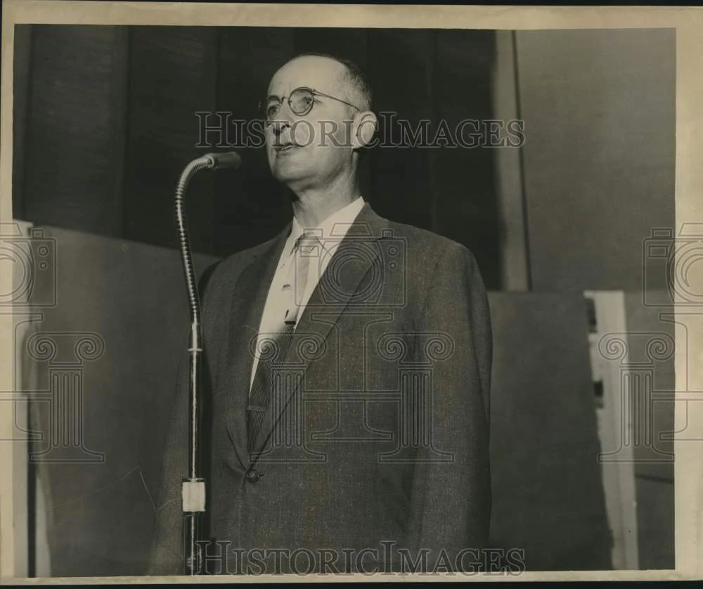 1959 Press Photo Paul L. Ristriph, Utilities Director - noc28243