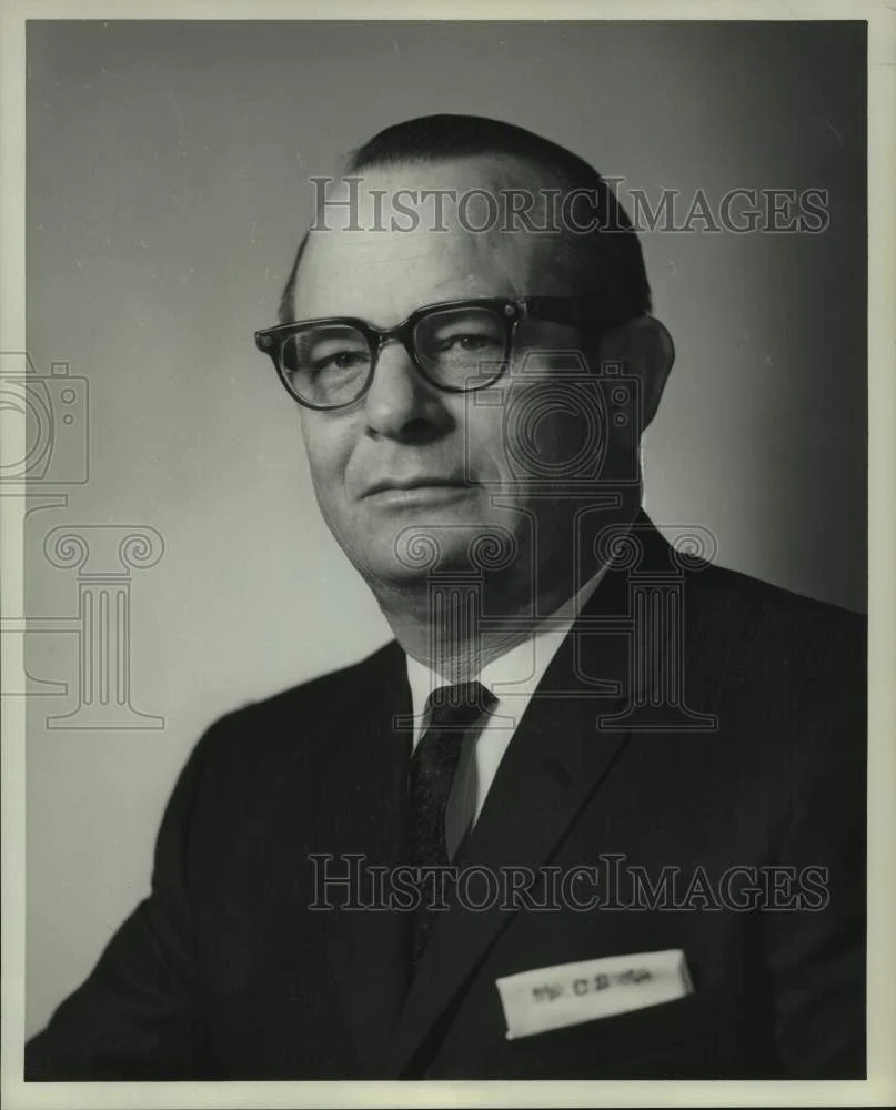 1963 Press Photo Clinton L. Sanders, President of American Trucking Associations
