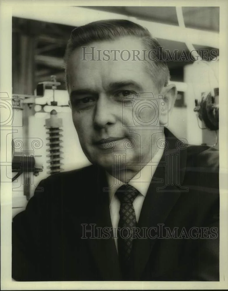 1969 Press Photo Richard C. Yount, Vice President, American Machine & Foundry