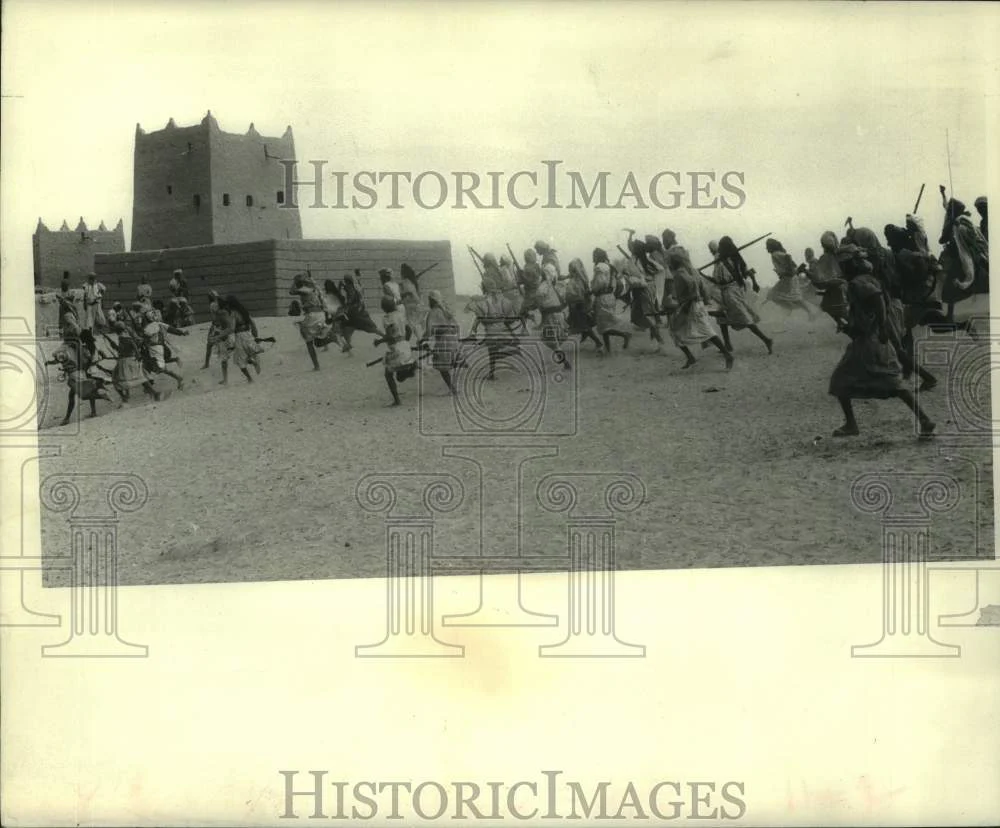 1968 Press Photo Yemeni Royalist Soldiers Retake Village Abandoned by Egyptians