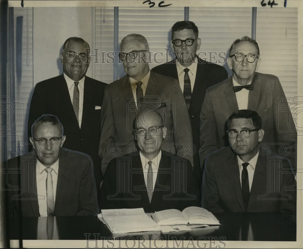 1964 Press Photo Attendees at Meeting for Methodist Church, New Orleans