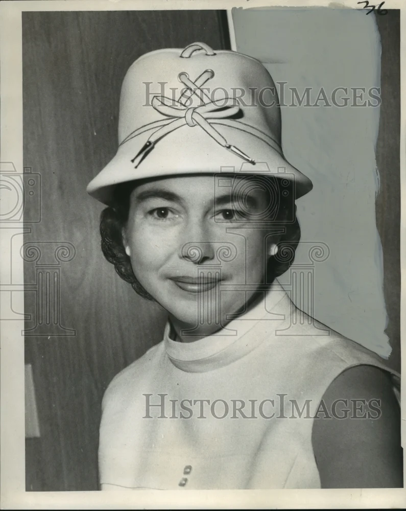 1968 Press Photo Dr. Julianna Boudreaux, Assistant Superintendent New Orleans
