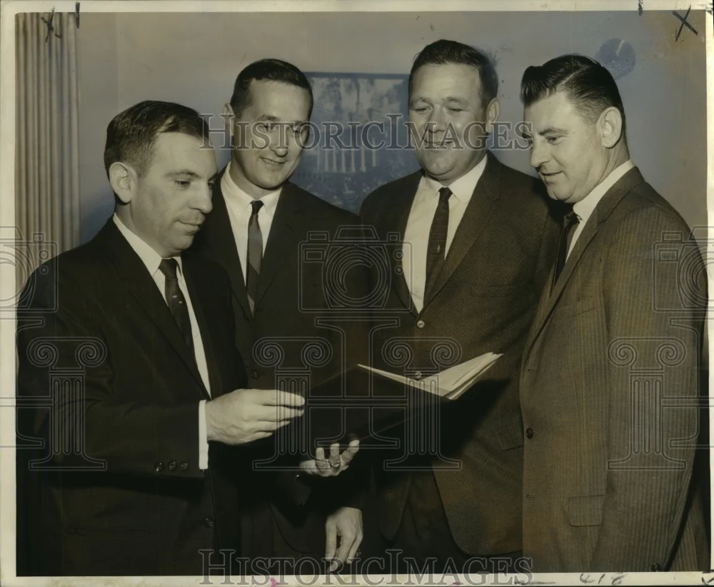 1964 Press Photo Officers of the Louisiana Association of Life Underwriters