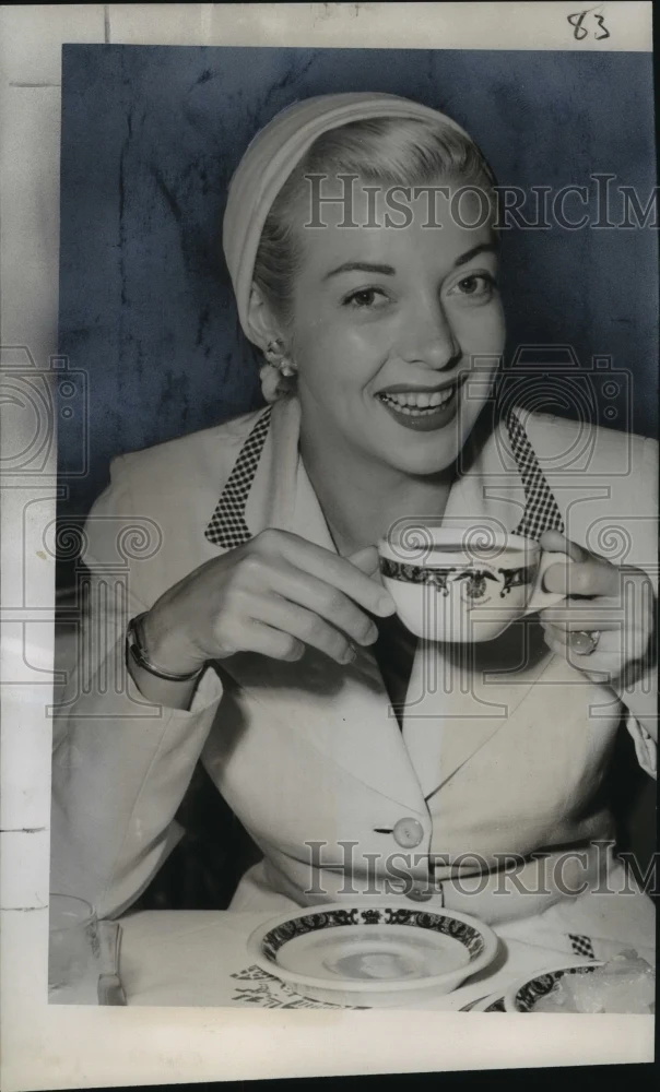 1953 Press Photo Pamela Britton in "Guys and Dolls" - noo02465
