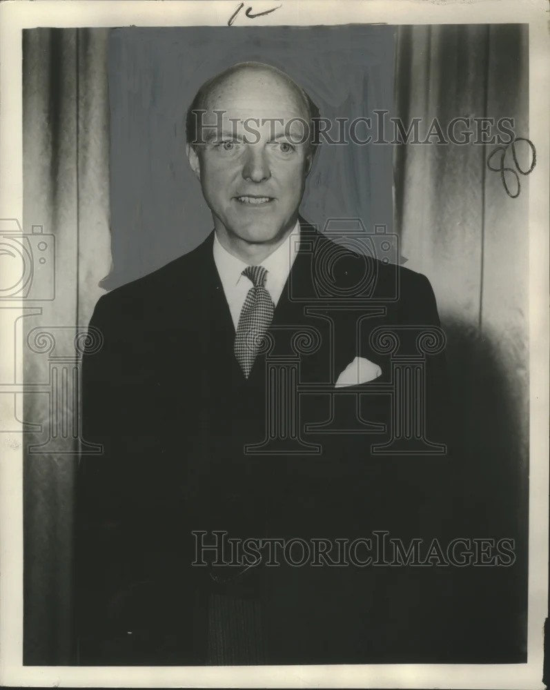 1957 Press Photo British Ambassador to the United States, Sir Harold Caccia