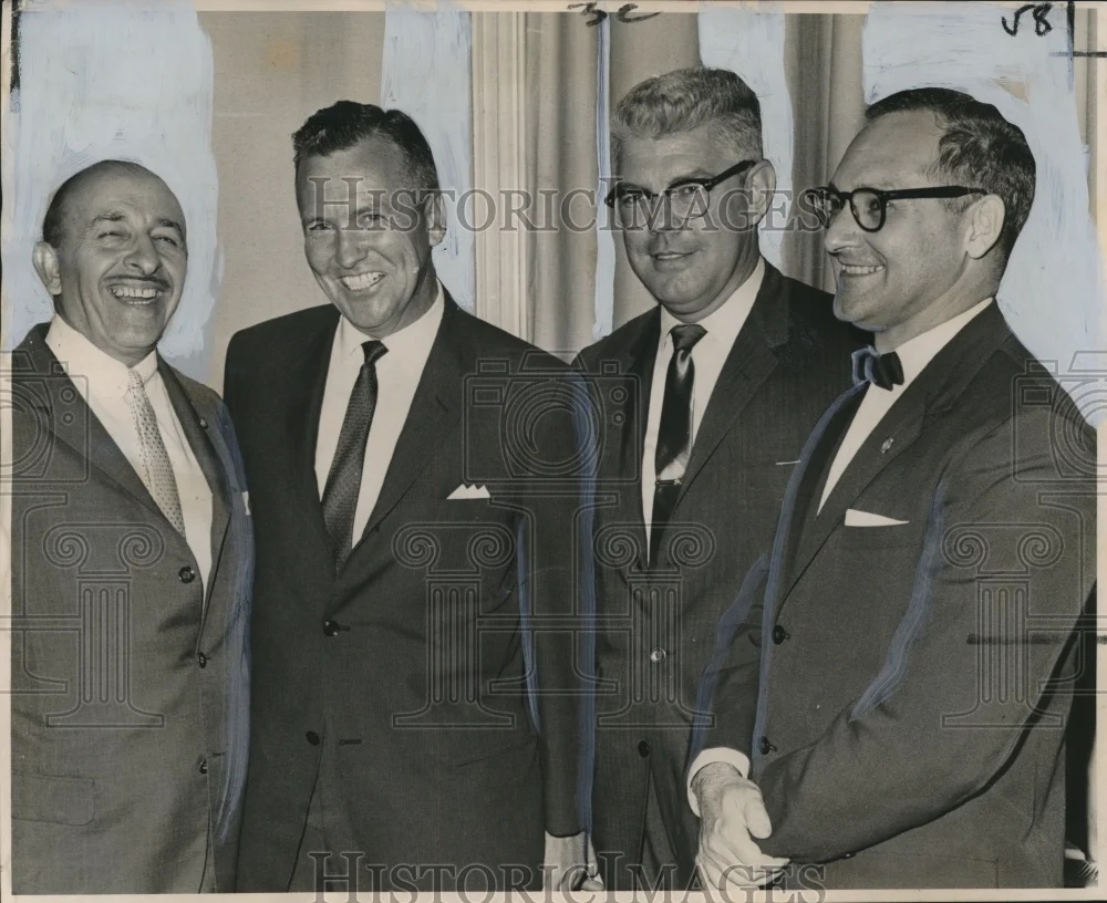1964 Press Photo New Orleans mosquito control director George T. Carmichael