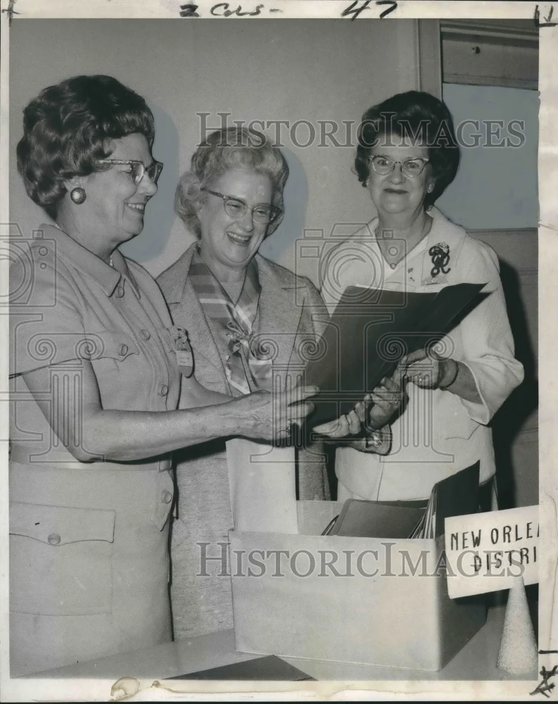 1970 Press Photo Members of Women's Society of Christian Service, Methodists