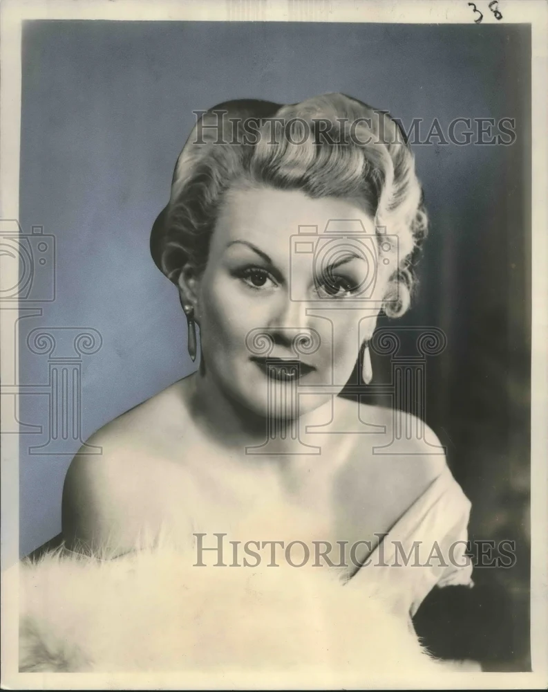 1959 Press Photo Pianist Madalane Clemens - noo05637