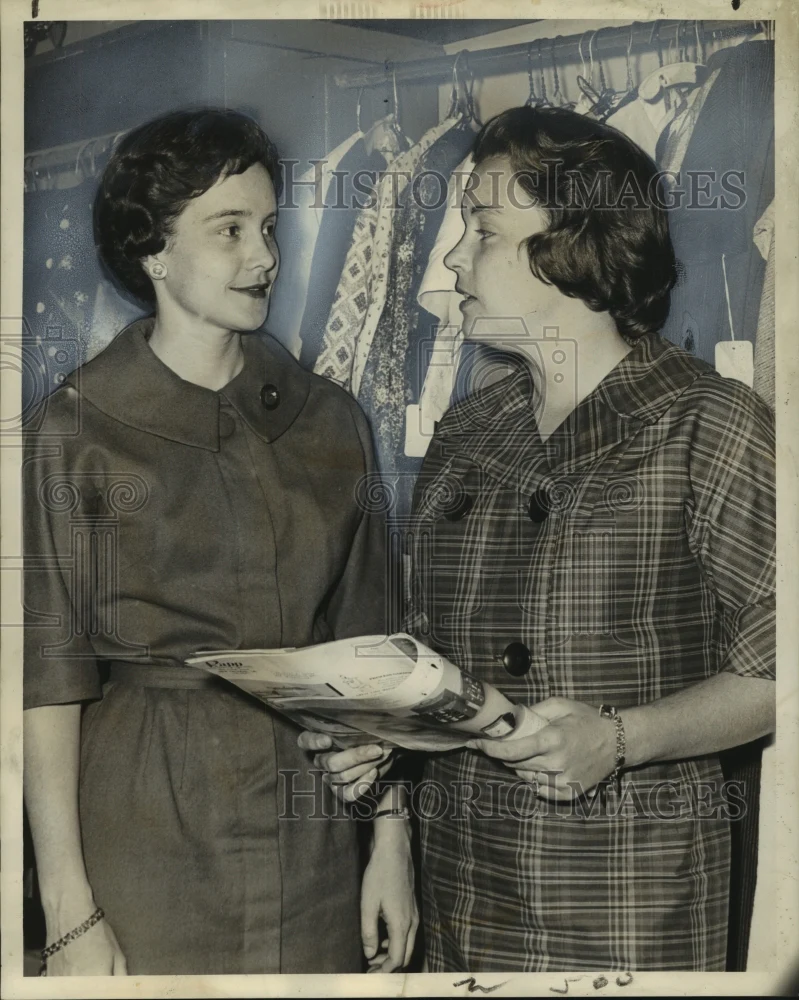 1961 Press Photo Representatives of the Junior League of New Orleans - noo07178