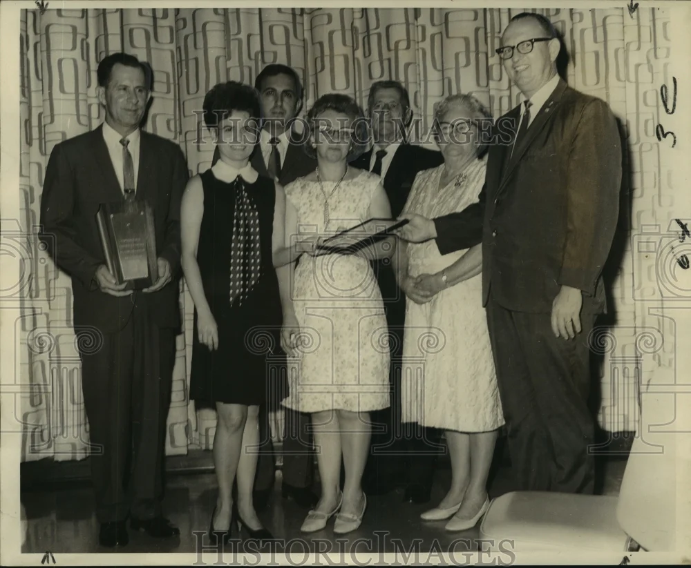 1969 Press Photo Kennedy L. Croom, Jeffferson Parish Easter Seal President