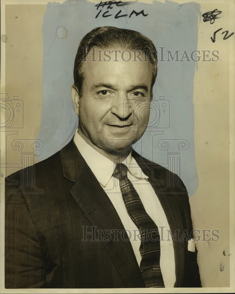 1959 Press Photo Cliff Danna Sr. will be opening a real estate firm with his son