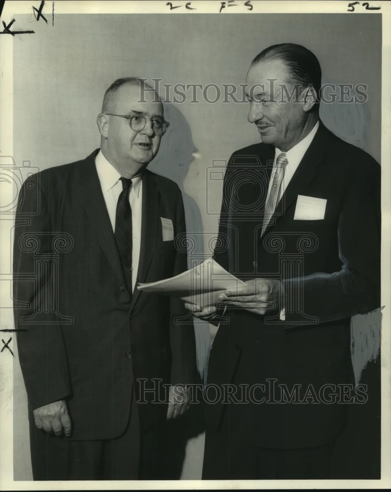 1959 Press Photo The Tulane university mineral & tidelands law conference