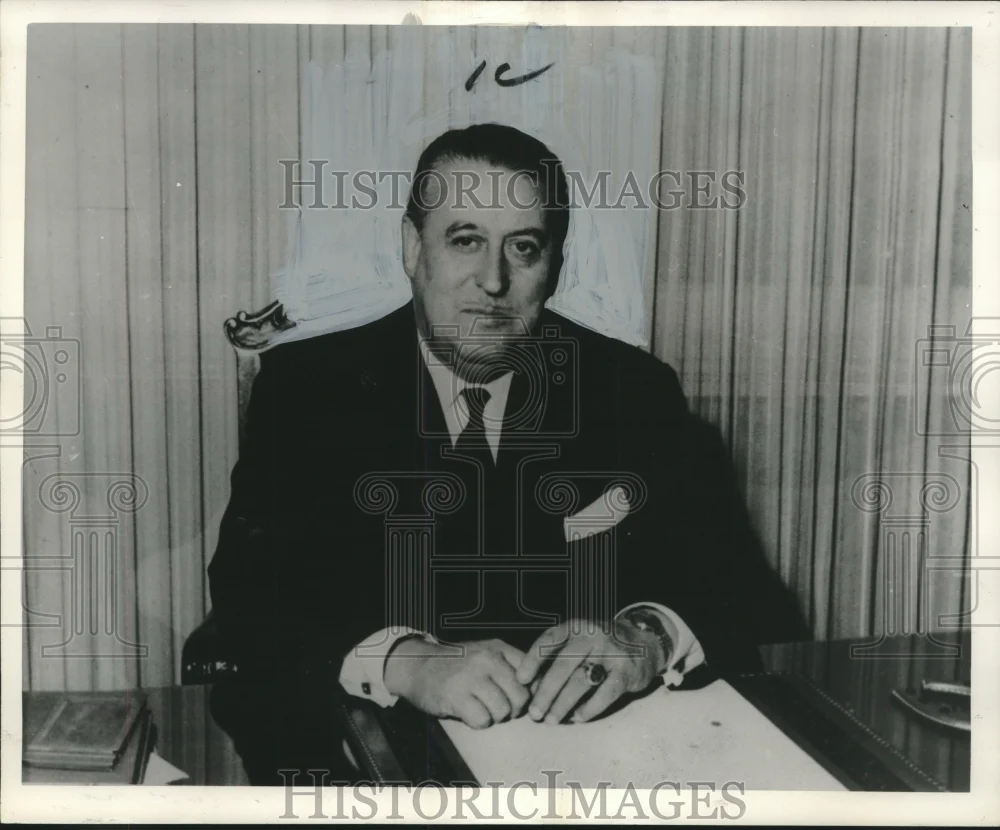1962 Press Photo Carlos A. Clulow, Uruguay, Organizations of American States